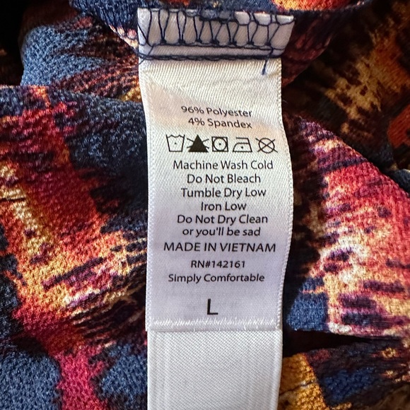 LuLaRoe Sophia Skirt Size Large - Picture 6 of 9